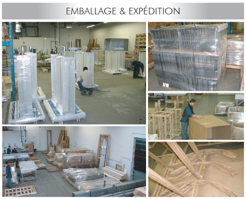 emballage & exp&eacute;dition